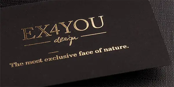 Foil Stamping Printing at Print Icon NYC