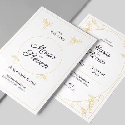 Print Icon Wedding Invitations
