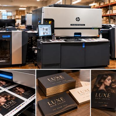 Digital Press Hair Salon Print Materials