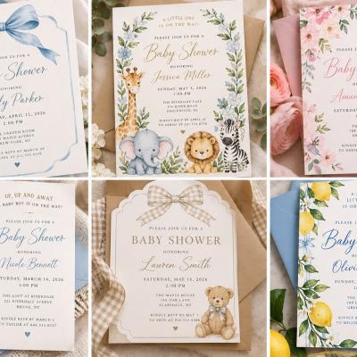 Baby Shower Invitations Collection