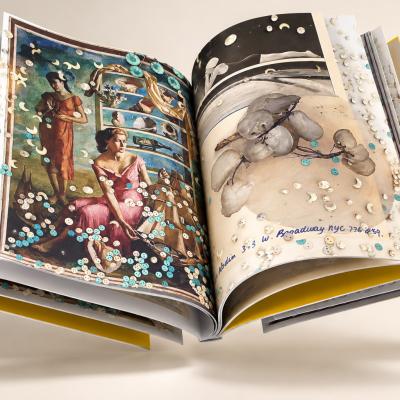 Photo Book Art Illustrations Open